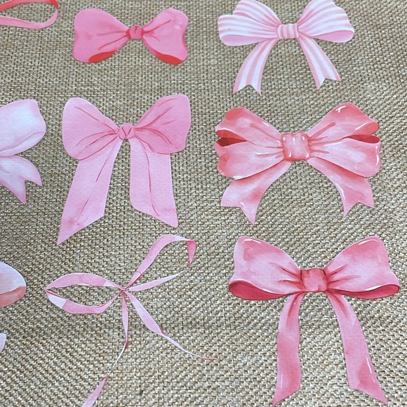 Pink Bow Tote Bag - Picture 9 of 14